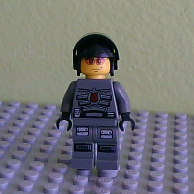 LEGO Minifigure-Space Police 3 Officer 7-Space / Space Police III-SP105-Creative Brick Builders